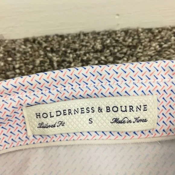 Holderness & Bourne Philadelphia Country Club Polo Shirt Performance Mens Small